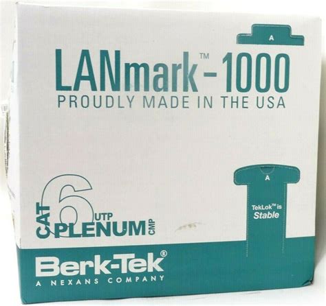 Contact information for renew-deutschland.de - Shop 11140628 - LANmark™, Cat 6A, 23 AWG U/UTP, Polymer Alloy, Solid, 4-Pair, Plenum, Copper Cable 1000 Ft., White By Berk-Tek A Leviton Company (6AP4P24-WH-S-BER-AP-FH-SD) At Graybar, Your Trusted Resource For Copper Cable And Other Berk-Tek A Leviton Company Products. 